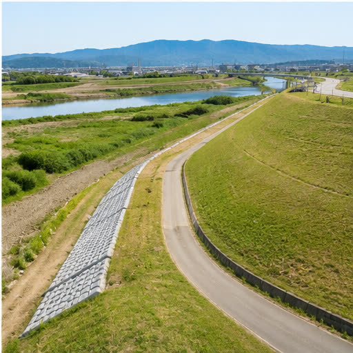 一級河川永野川護岸工事その37（災害助成）