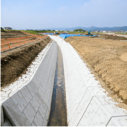 R4渡良瀬第2調整池石川樋管新設工事